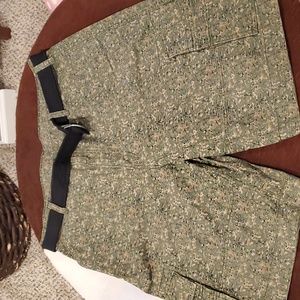 Levi's Green Camo "White Tag" Shorts Size W40 Men's S40196